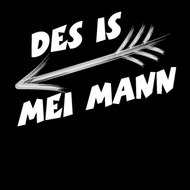 Motiv des is mei mann partnershirt liebe