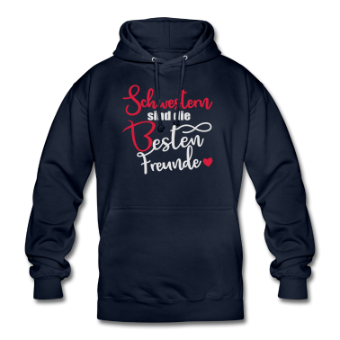 Partnerlook Hoodie - Schwestern sind die Besten Freunde