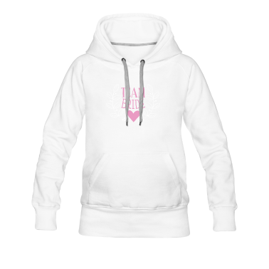 Partnerlook Hoodie - Team bride Liebe Blumen JGA Geschenk Mann Hochzeit