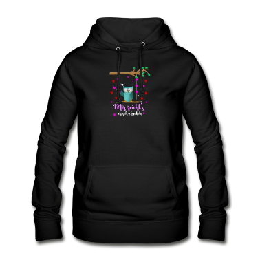 Partnerlook Hoodie - Mir Reichts Ich Geh Schaukeln - Owl Schaukel Eulen