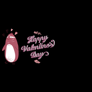Motiv Valentinstag Pinguini Partnerlook Geschenkidee