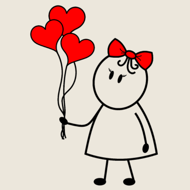 Motiv Partnerlook für Liebespaare, Girl, für Sie