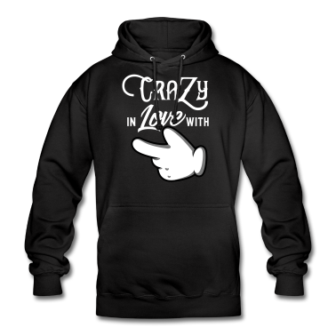 Partnerlook Hoodie - Crazy in Love with ... Partnerlook