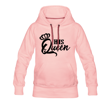 Partnerlook Hoodie - His Queen Pärchen Partnerlook
