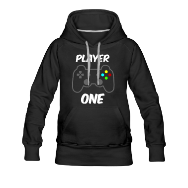 Partnerlook Hoodie - Player ONE - Player TWO Partnerlook