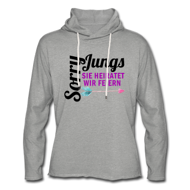 Partnerlook Hoodie - Team JGA Jungesellinnenabschied Polterabend Crew