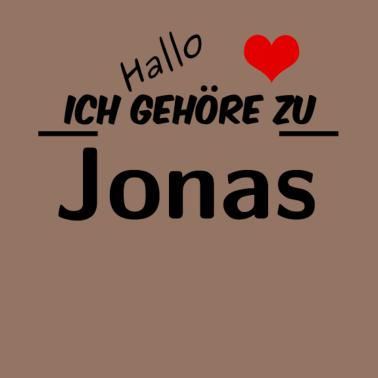 Motiv Partner Partnerlook Pärchen Motiv mit Namen Jonas