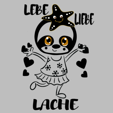 Motiv Lebe Liebe Lache