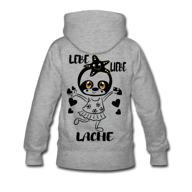 Partnerlook Hoodie - Lebe Liebe Lache