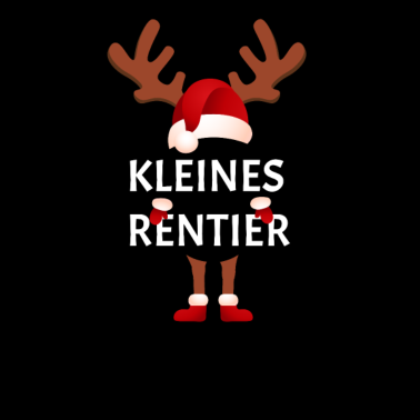 Motiv Kleines Rentier zu Weihnachten