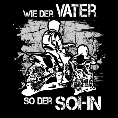 Motiv Wie Der Vater So Der Sohn Motocross Partnerlook