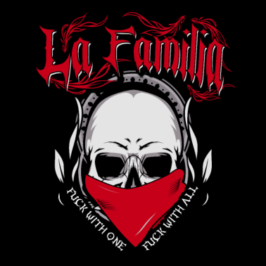 Motiv La Familia Partnerlook Design für Eltern und Kinde