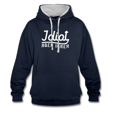 Partnerlook Hoodie - Idiot aber ihrer Pärchen Partnerlook Geschenk