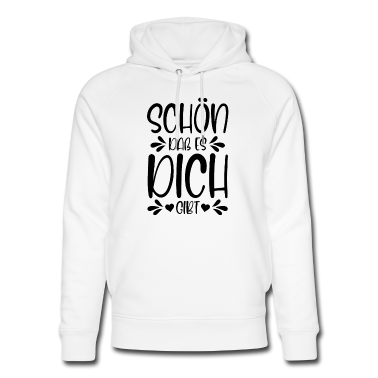 Partnerlook Hoodie - Schön dass es dich gibt