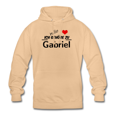 Partnerlook Hoodie - Partner Partnerlook Pärchen Motiv mit Gabriel