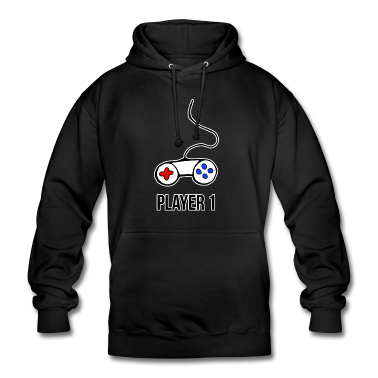 Partnerlook Hoodie - Player 1 Controller - Partnerlook, Geschenkidee