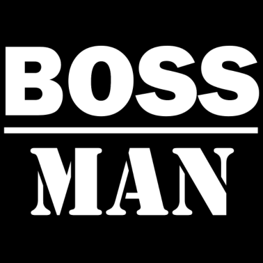 Motiv Familien Shirt Boss Man Partnerlook Mann Frau Kind