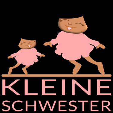 Motiv KLEINE GROSSE SCHWESTER PARTNERLOOK POC SCHWARZE