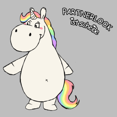 Motiv Partnerlook ist scheiße - rechts