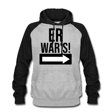 Partnerlook Hoodie - Er war's Partnerlook