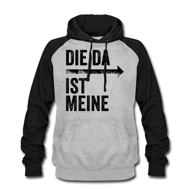 Partnerlook Hoodie - DIE DA IST MEINE | Partnerlook | Pfeil (rechts)