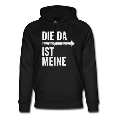 Partnerlook Hoodie - DIE DA IST MEINE | Partnerlook | Pfeil (rechts)