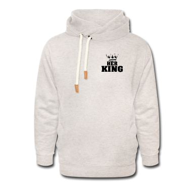 Partnerlook Hoodie - Her King- Partnerlook