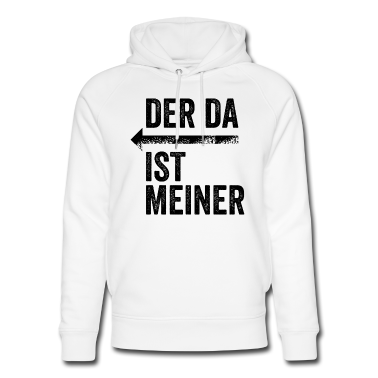 Partnerlook Hoodie - DER DA IST MEINER | Partnerlook | Pfeil (links)
