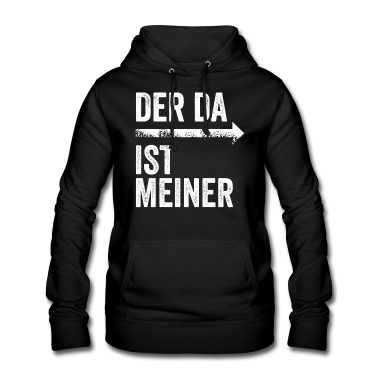 Partnerlook Hoodie - DER DA IST MEINER | Partnerlook | Pfeil (rechts)