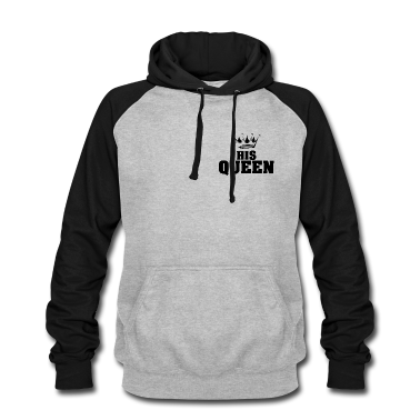 Partnerlook Hoodie - His Queen- Partnerlook