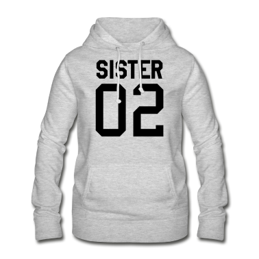 Partnerlook Hoodie - Sister 02 Partnerlook