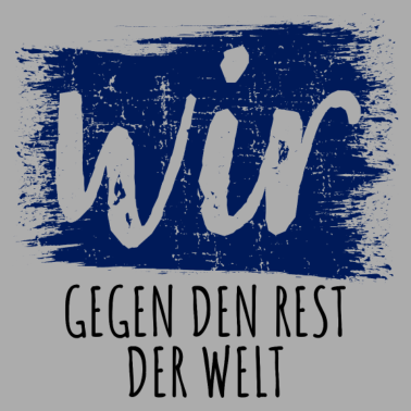 Motiv Wir gemeinsam gegen die Welt | Partnerlook