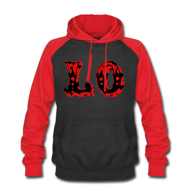 Partnerlook Hoodie - lo rot partnerlook