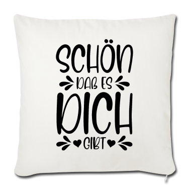 Partnerlook Kissenbezug - Schön dass es dich gibt