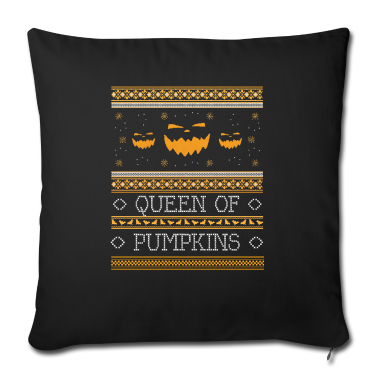 Partnerlook Kissenbezug - Queen Of The Pumpkins Ugly Halloween Partnerlook