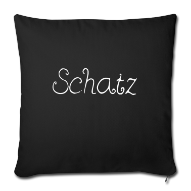 Partnerlook Kissenbezug - Schatz Partnerlook