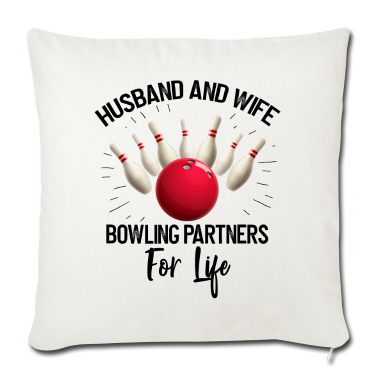 Partnerlook Kissenbezug - Bowling Partnerlook