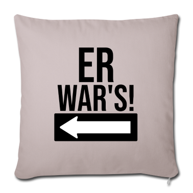 Partnerlook Kissenbezug - Er war's Partnerlook