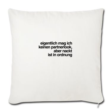 Partnerlook Kissenbezug - Partnerlook nur ohne Kleider