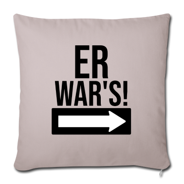 Partnerlook Kissenbezug - Er war's Partnerlook