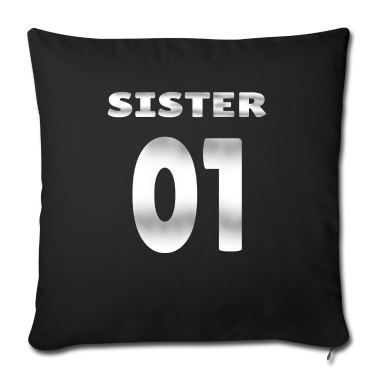 Partnerlook Kissenbezug - schwester partnerlook