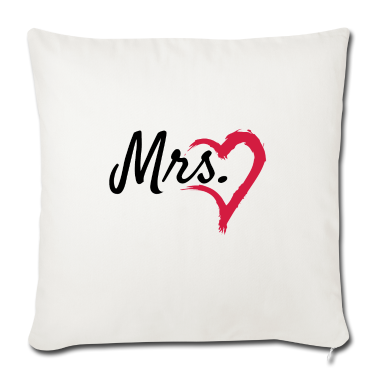 Partnerlook Kissenbezug - Mrs Herz Partnerlook