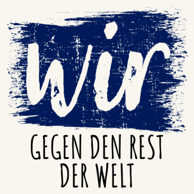 Motiv Wir gemeinsam gegen die Welt | Partnerlook