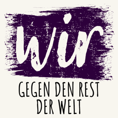 Motiv Wir gemeinsam gegen die Welt | Partnerlook