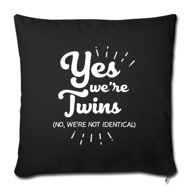 Partnerlook Kissenbezug - Zwillings Partnerlook
