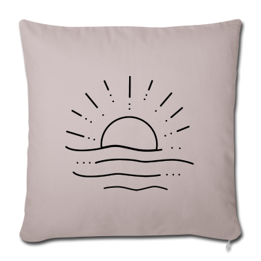 Partnerlook Kissenbezug - Sonne Paarshirt Partnerlook