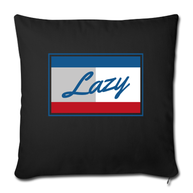 Partnerlook Kissenbezug - Lazy - Crazy Partnerlook