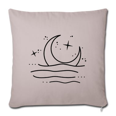 Partnerlook Kissenbezug - Mond Paarschirt Partnerlook