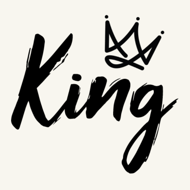 Motiv Partnerlook Paar King