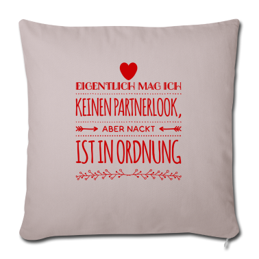 Partnerlook Kissenbezug - eigentlich mag ich keinen Partnerlook